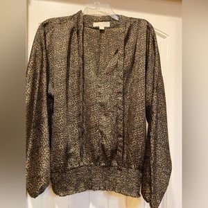 Michael Kors cheetah blouse